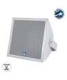 GloboStar® FDB LT215T 98010 Facilities Speaker - Παθητικό Ηχείο Εγκαταστάσεων Επιτοίχιο με Μετασχηματιστή 100V & 8Ω - 400W RMS (1600W Peak) - 1 x 15" Inches LF & 1 x 1.4" Inches HF - Αδιάβροχο IP56 - Λευκό - Μ49.9 x Π52 x Υ50cm